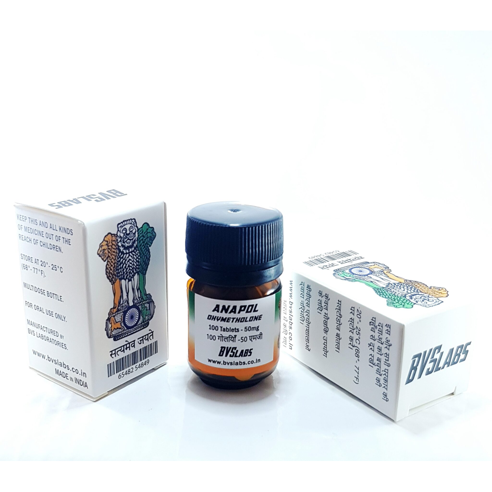 Bvs Labs Anapolon 50 mg 100 Tablet