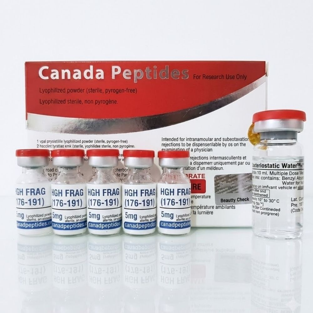 Canada Peptides Hgh Fragment (176-191) 5 Mg 5 Flakon + Antiibakteriyel Su