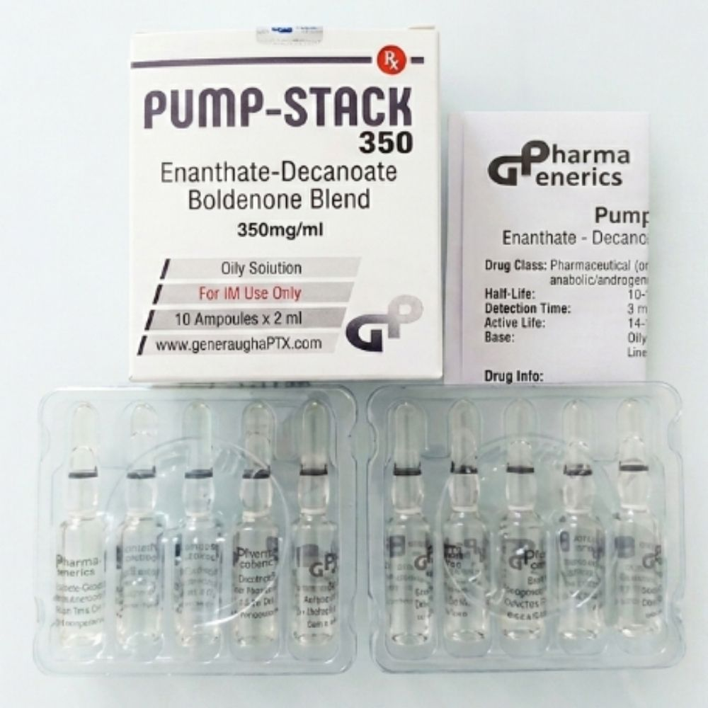 Generics Pharma Pump Stack 350mg 10 Ampul (Bulk Mix)