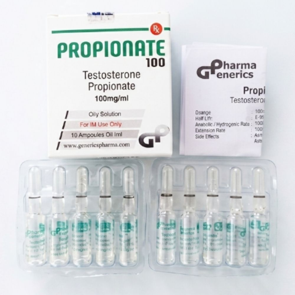 Generics Pharma Testesteron Propionat 10 Ampul 100 Mg