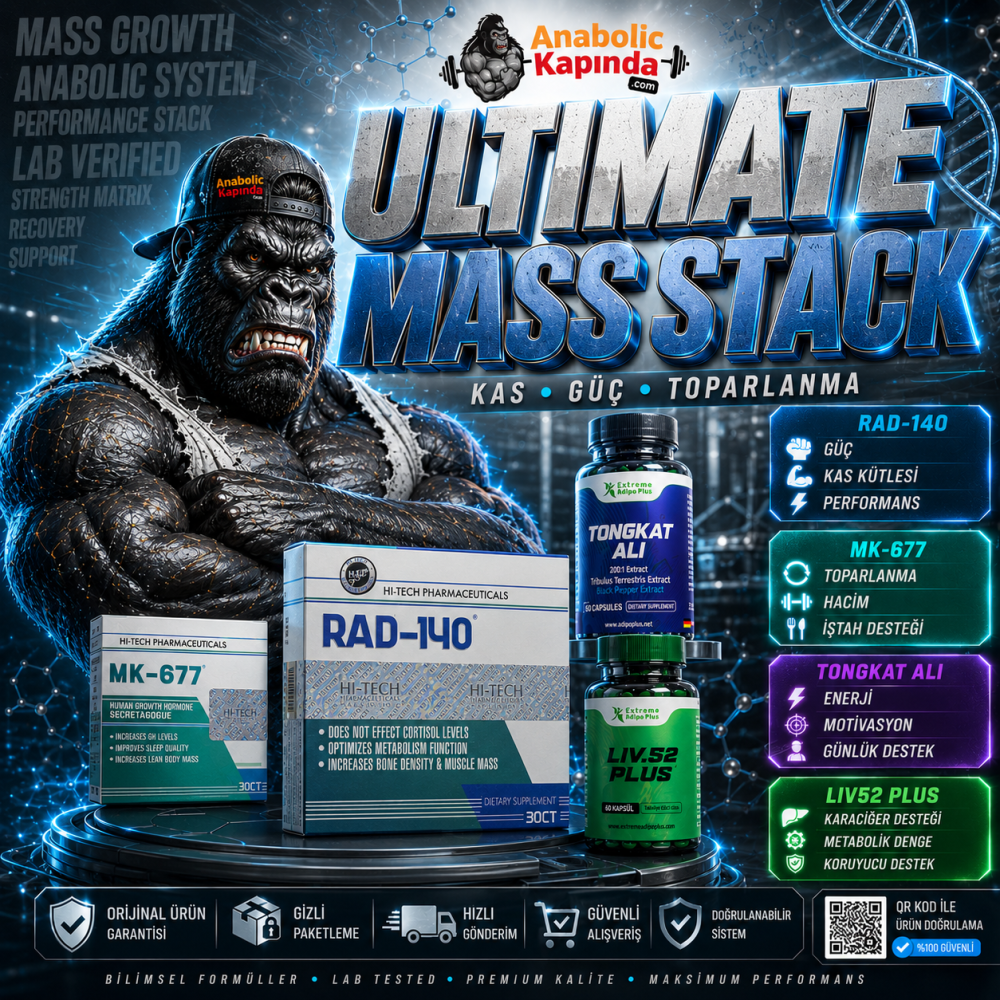Lean Bulk Stack  MK-677 + RAD-140 + Tongkat Ali + LIV52 Plus