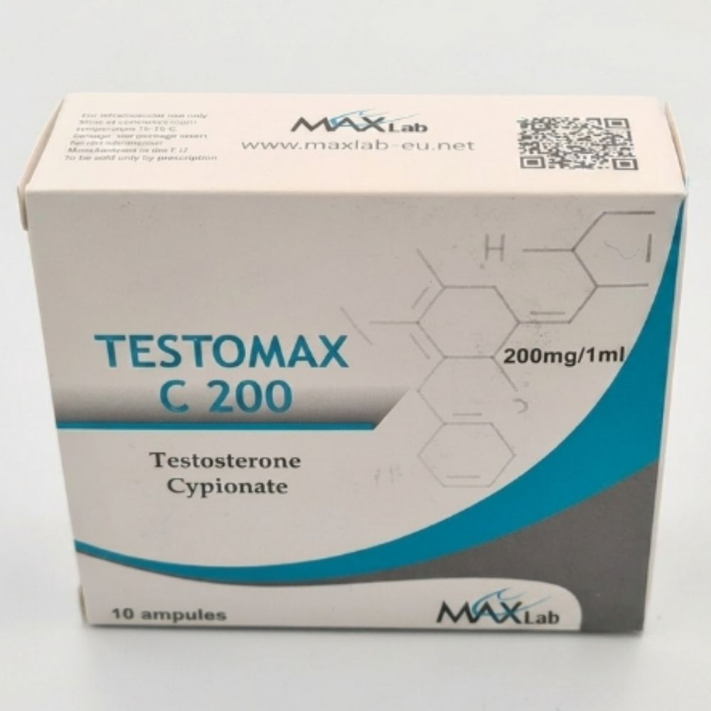 Max Labs Testosteron Cypionate 200 Mg 10 Ampul