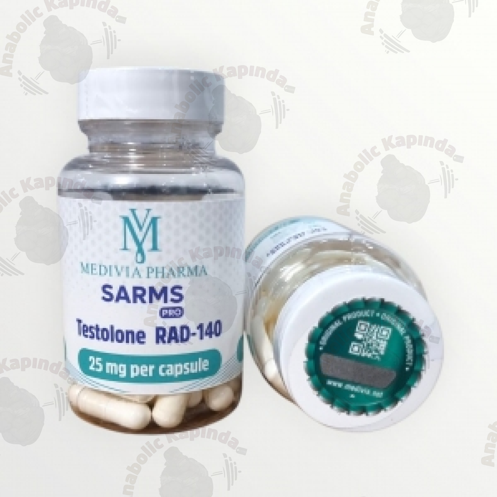 Medivia Pharma  Rad 140 -Testolone 25 Mg 30 Kapsül ( Sarms Serisi )