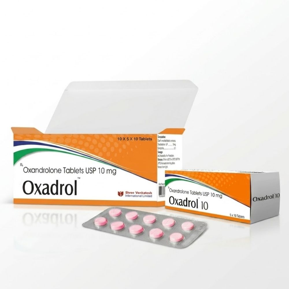 Shree Venkatesh  Oxandrolone ( Anavar ) 10 Mg 50 Tablet