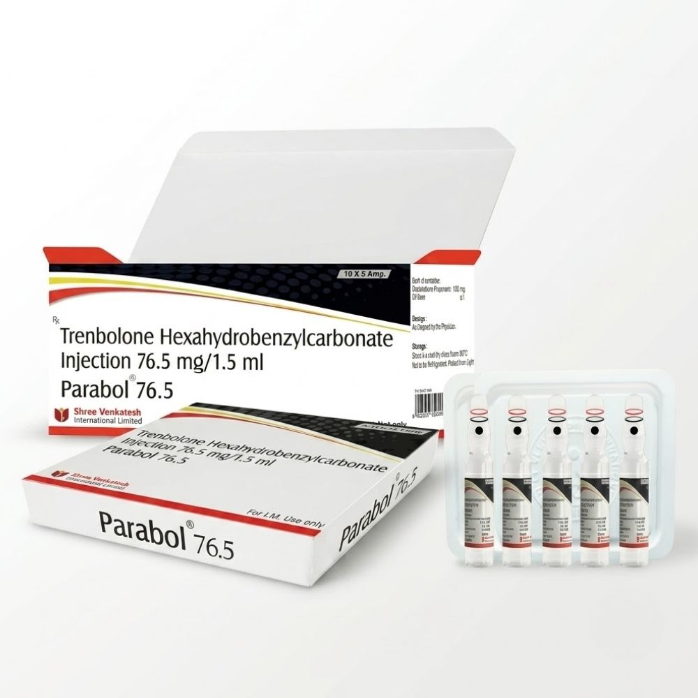 Shree Venkatesh Trenbolone Hexa. (Parabolan) 76.5 Mg 10 Ampul