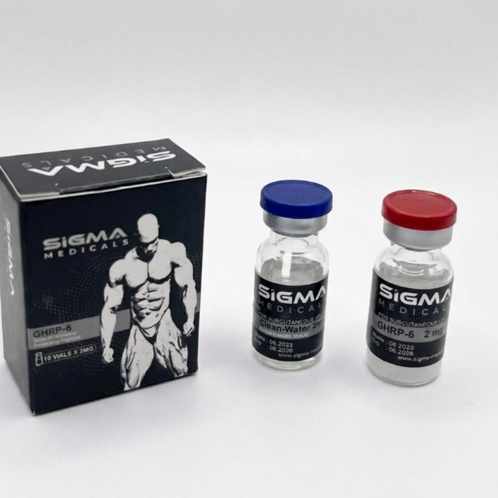 Sigma Medicals Ghrp-6 5 Mg 1 Flakon + Antiibakteriyel Su