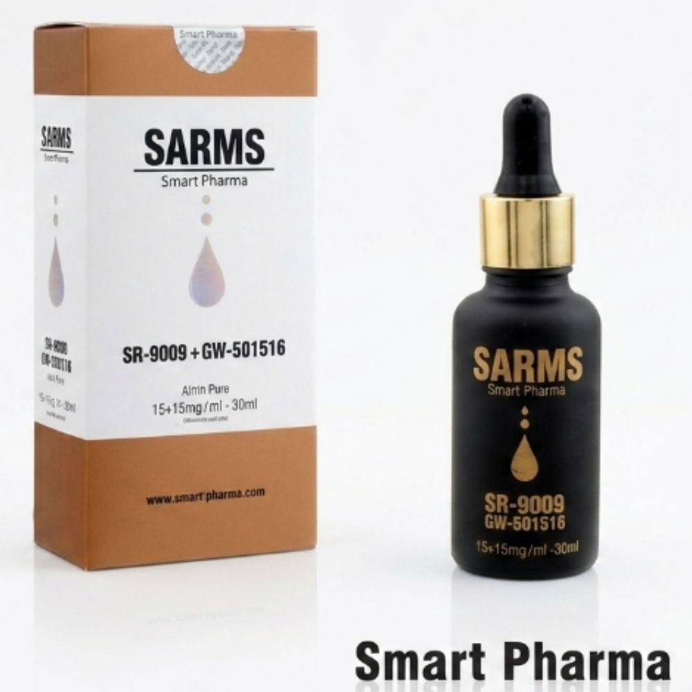 Smart Pharma Sarms Sr-9009 + Gw-501516 (15 Mg + 15 Mg) 30 Ml