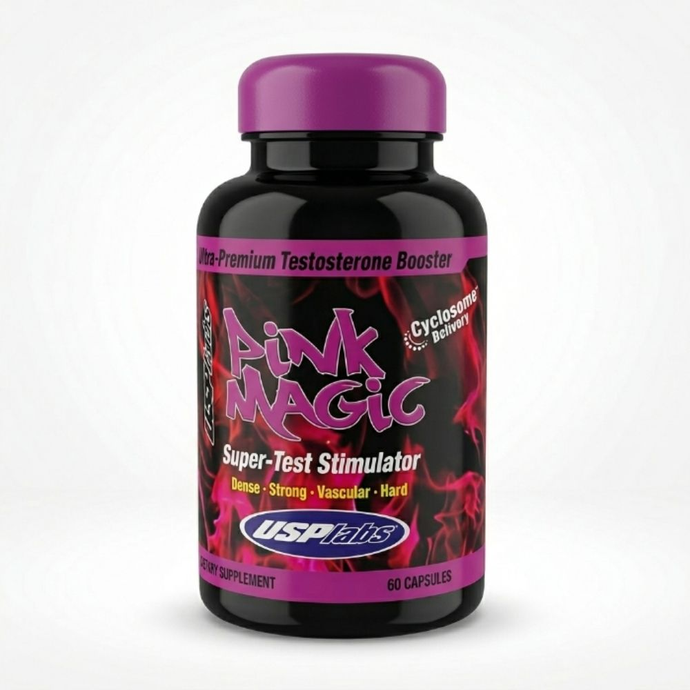 USP Labs Pink Magic – Testosteron & Libido Desteği | Güç, Performans ve Vasküler Artış | 60 Kapsül