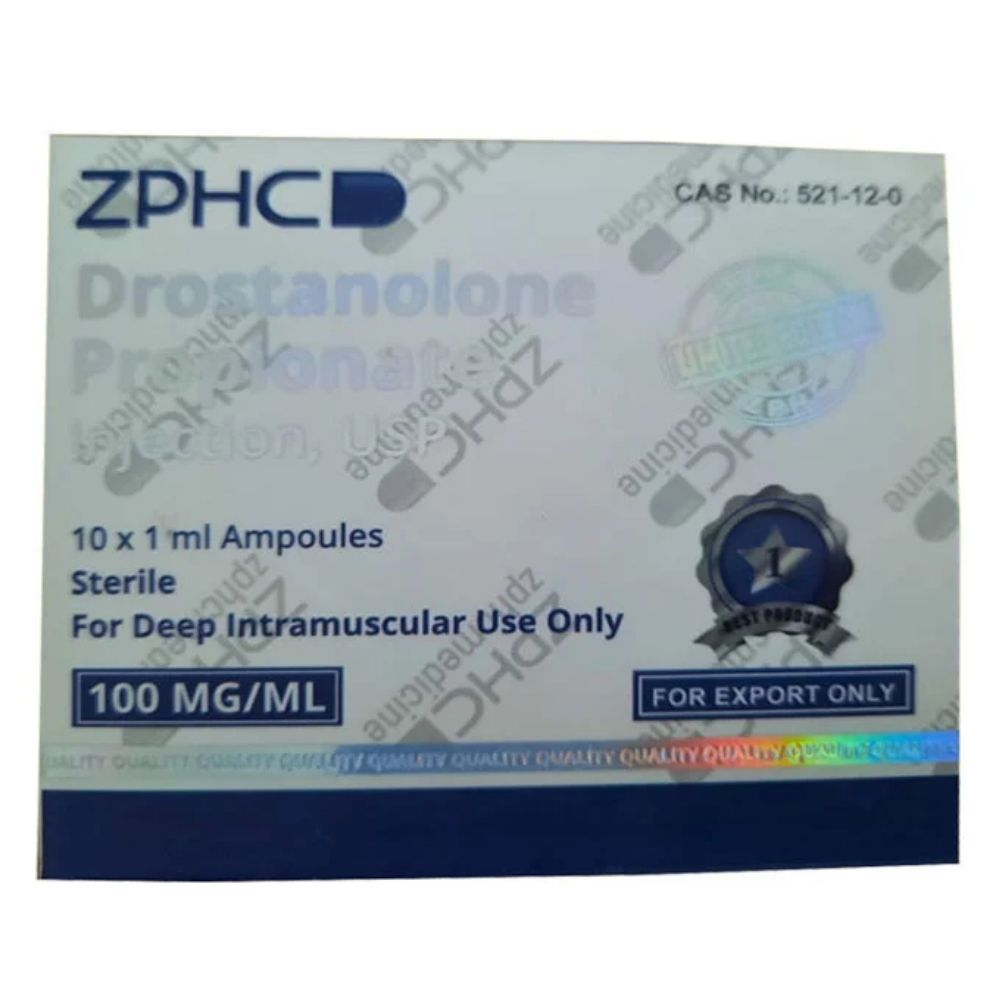 ZPHC Pharma  Drostanolone Propionate ( Masteron) 100 mg 10 Ampul 